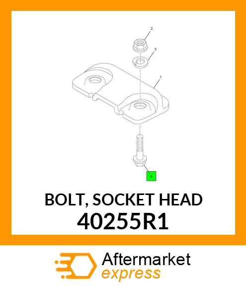 BOLT, SOCKET HEAD 40255R1