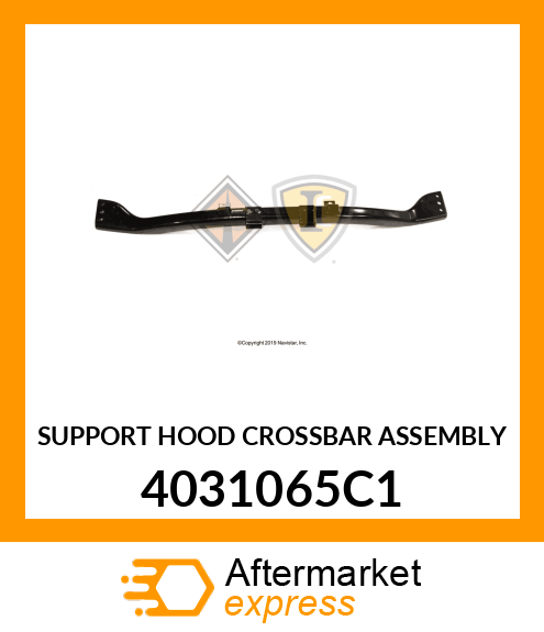 SUPPORT HOOD CROSSBAR ASSEMBLY 4031065C1