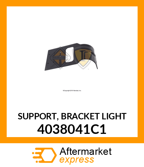 SUPPORT, BRACKET LIGHT 4038041C1