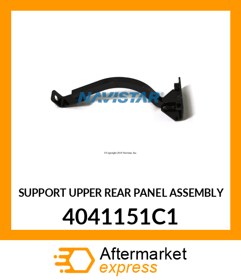 SUPPORT UPPER REAR PANEL ASSEMBLY 4041151C1