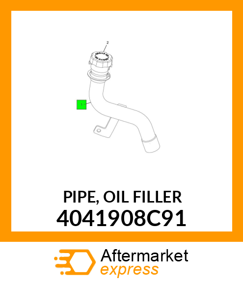 PIPE, OIL FILLER 4041908C91