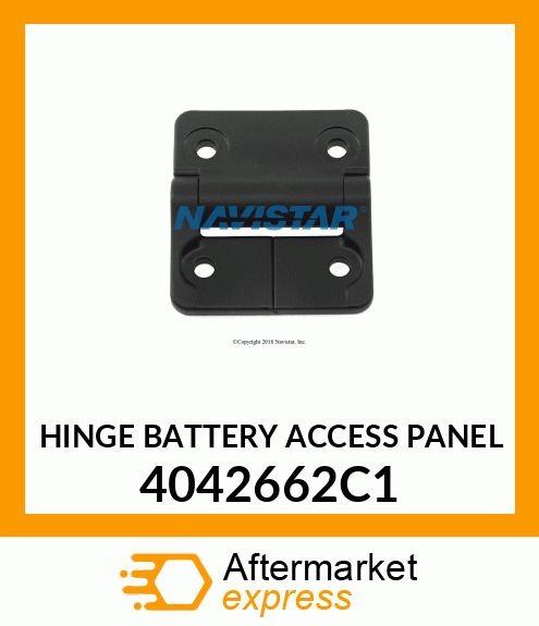 HINGE BATTERY ACCESS PANEL 4042662C1