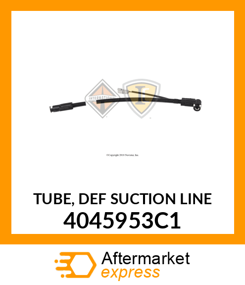 TUBE, DEF SUCTION LINE 4045953C1