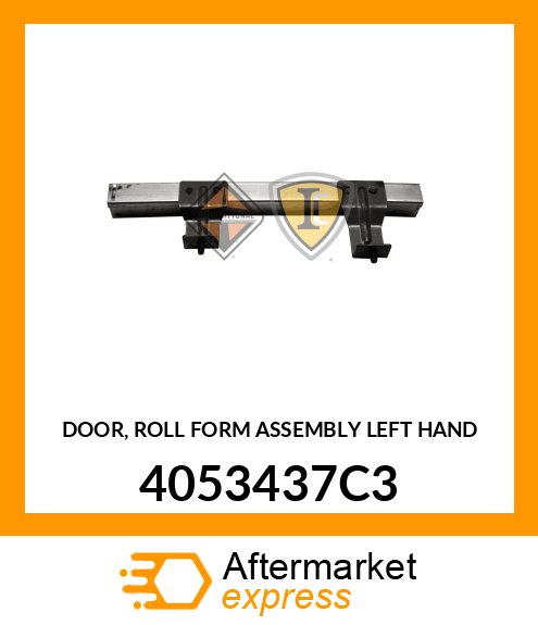 DOOR, ROLL FORM ASSEMBLY LEFT HAND 4053437C3