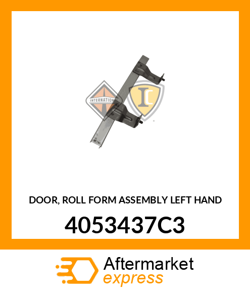 DOOR, ROLL FORM ASSEMBLY LEFT HAND 4053437C3