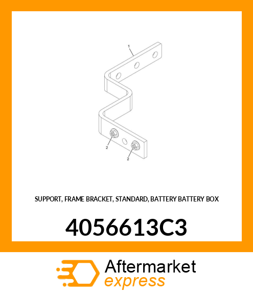 SUPPORT, FRAME BRACKET, STANDARD, BATTERY BATTERY BOX 4056613C3