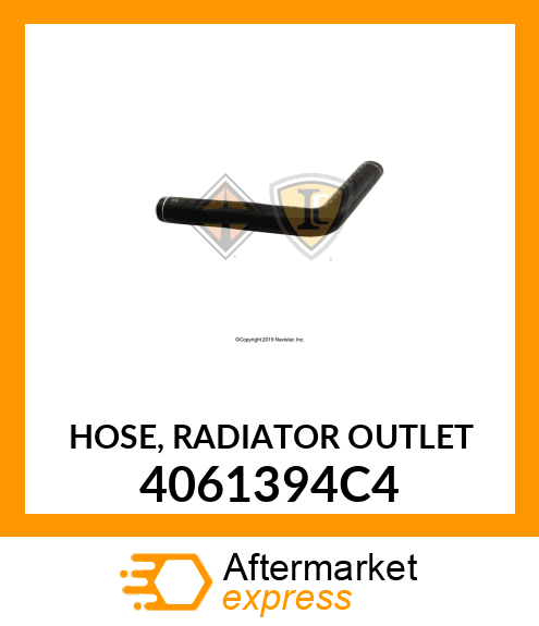 HOSE, RADIATOR OUTLET 4061394C4