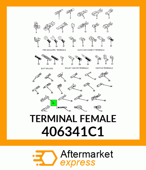 TERMINAL FEMALE 406341C1