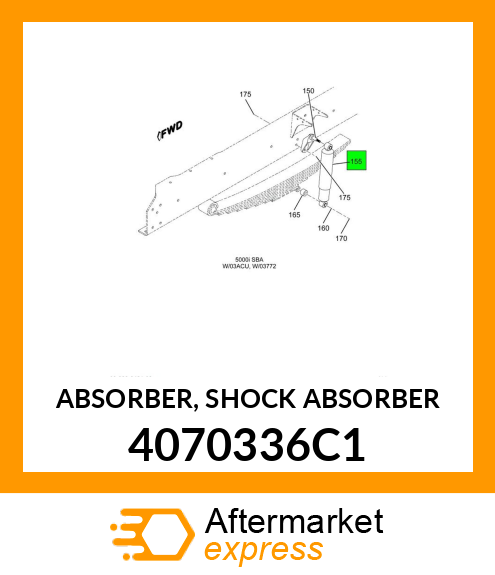 ABSORBER, SHOCK ABSORBER 4070336C1