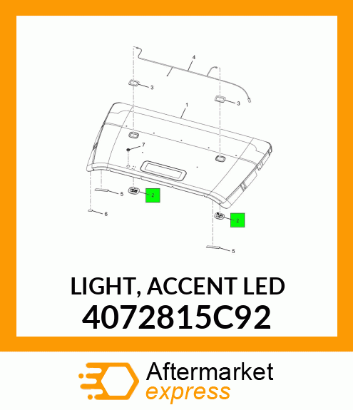 LIGHT, ACCENT LED 4072815C92