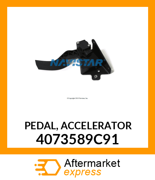 PEDAL, ACCELERATOR 4073589C91