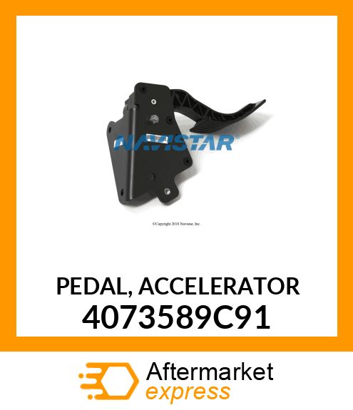 PEDAL, ACCELERATOR 4073589C91