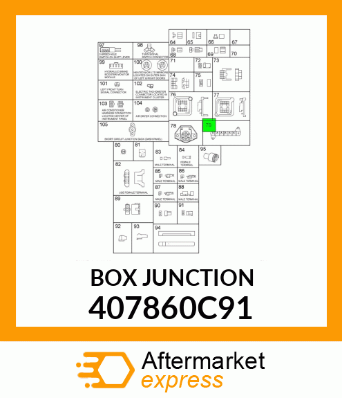 BOX JUNCTION 407860C91