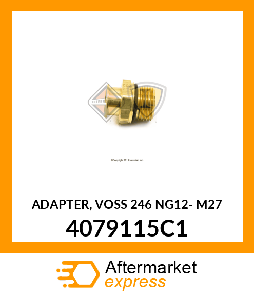 ADAPTER, VOSS 246 NG12- M27 4079115C1