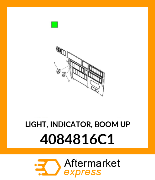 LIGHT, INDICATOR, BOOM UP 4084816C1