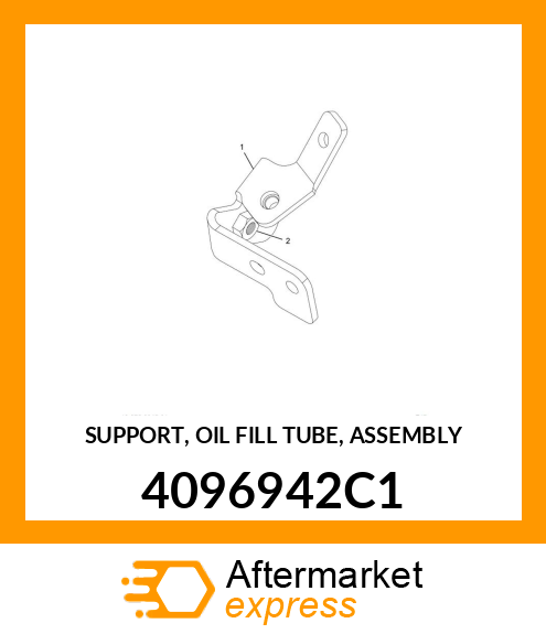 SUPPORT, OIL FILL TUBE, ASSEMBLY 4096942C1