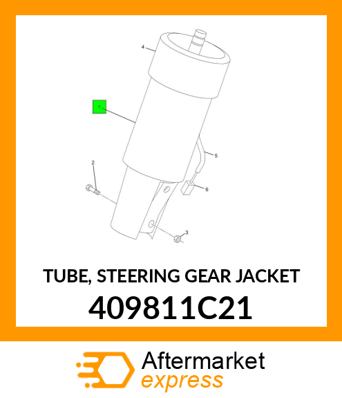 TUBE, STEERING GEAR JACKET 409811C21