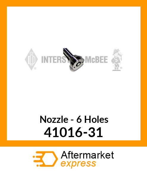 Nozzle - 6 Holes 41016-31