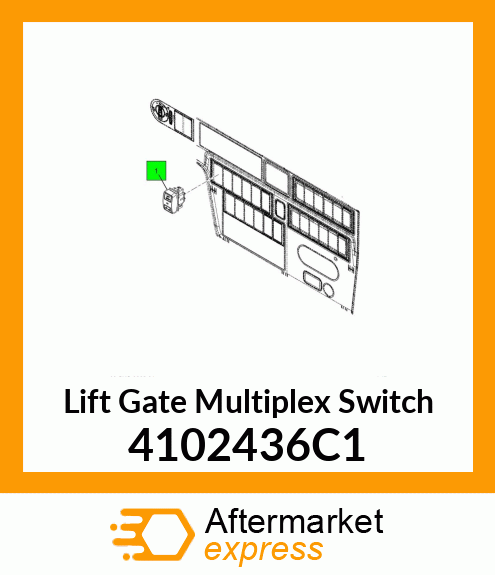 Lift Gate Multiplex Switch 4102436C1