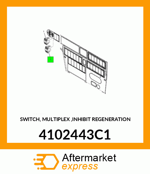 SWITCH, MULTIPLEX ,INHIBIT REGENERATION 4102443C1