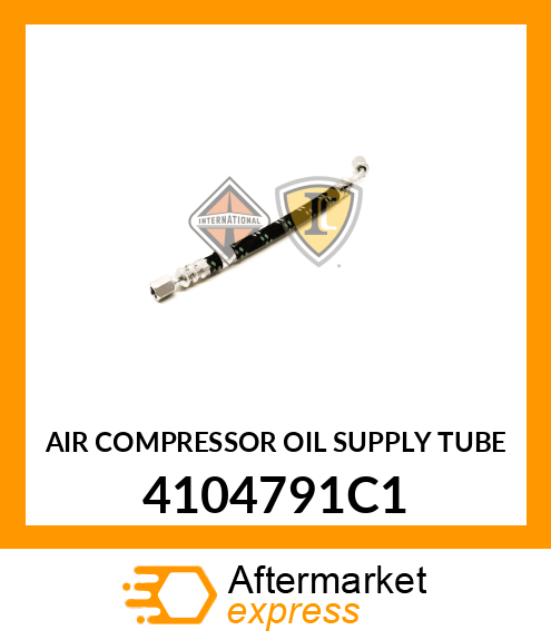 AIR COMPRESSOR OIL SUPPLY TUBE 4104791C1