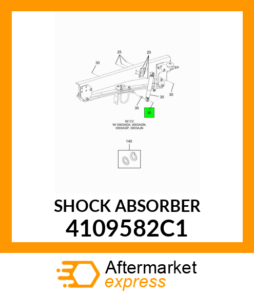 SHOCK ABSORBER 4109582C1