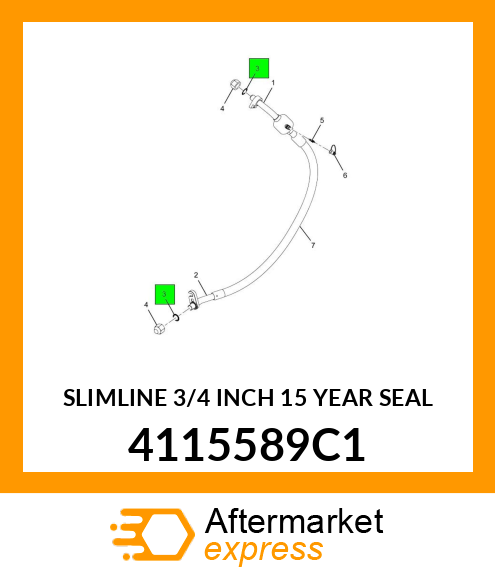 SLIMLINE 3/4 INCH 15 YEAR SEAL 4115589C1