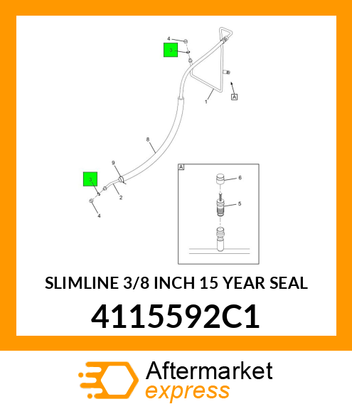 SLIMLINE 3/8 INCH 15 YEAR SEAL 4115592C1