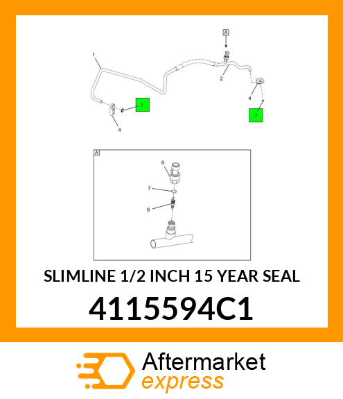 SLIMLINE 1/2 INCH 15 YEAR SEAL 4115594C1