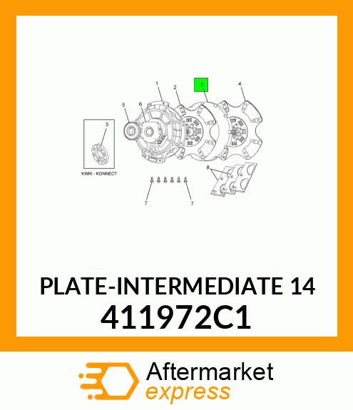 PLATE-INTERMEDIATE 14 411972C1