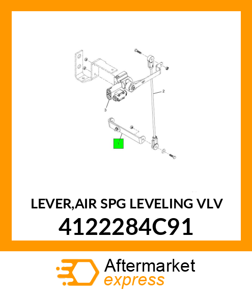 LEVER,AIR SPG LEVELING VLV 4122284C91