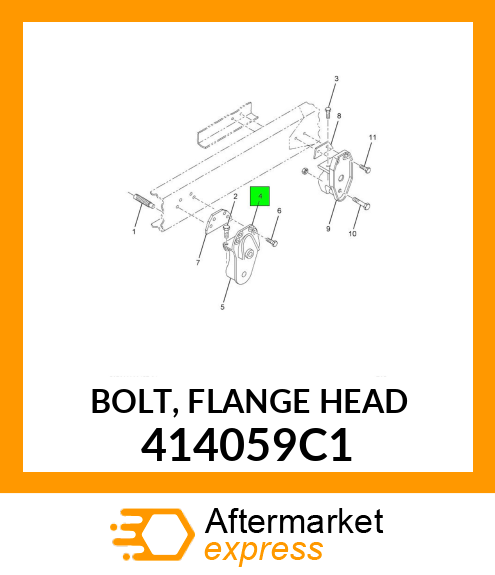 BOLT, FLANGE HEAD 414059C1