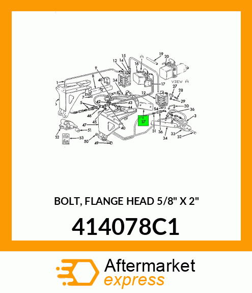 BOLT, FLANGE HEAD 5/8" X 2" 414078C1