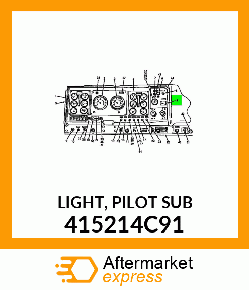 LIGHT, PILOT SUB 415214C91