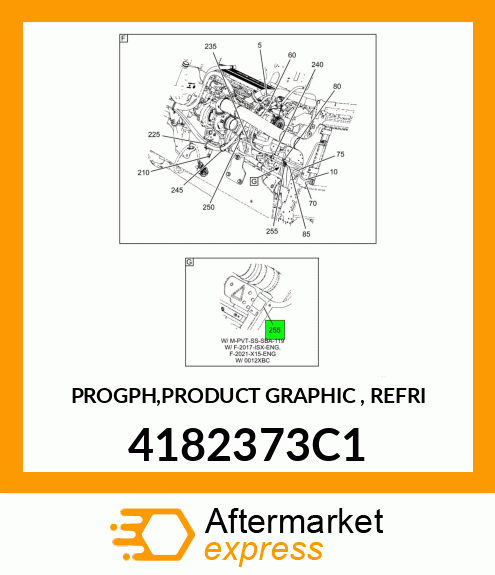 PROGPH,PRODUCT GRAPHIC , REFRI 4182373C1