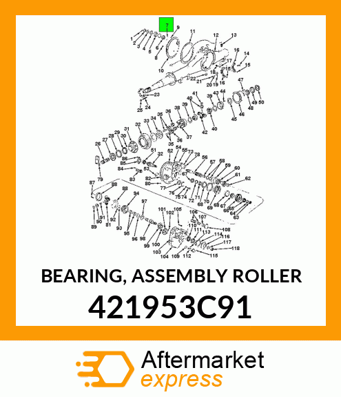 BEARING, ASSEMBLY ROLLER 421953C91