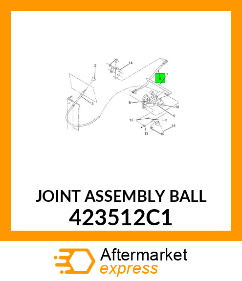 JOINT ASSEMBLY BALL 423512C1