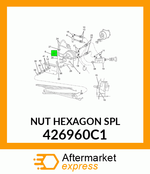 NUT HEXAGON SPL 426960C1