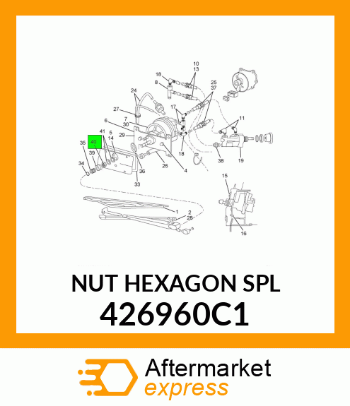 NUT HEXAGON SPL 426960C1