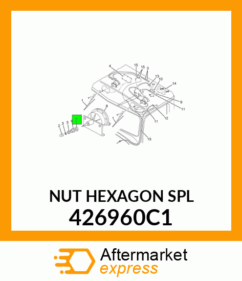 NUT HEXAGON SPL 426960C1