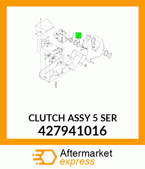 CLUTCH ASSY 5 SER 427941016