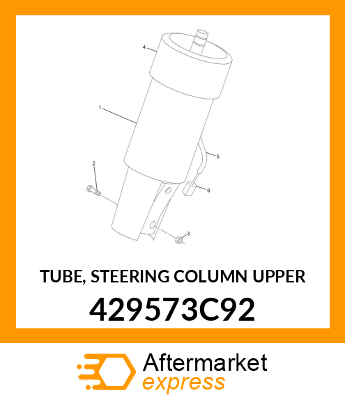 TUBE, STEERING COLUMN UPPER 429573C92