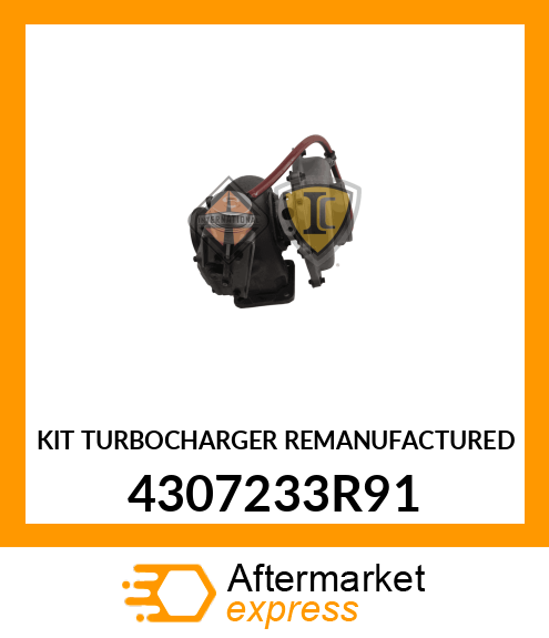 KIT TURBOCHARGER REMANUFACTURED 4307233R91