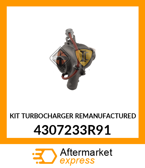 KIT TURBOCHARGER REMANUFACTURED 4307233R91