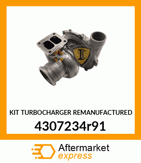 KIT TURBOCHARGER REMANUFACTURED 4307234r91