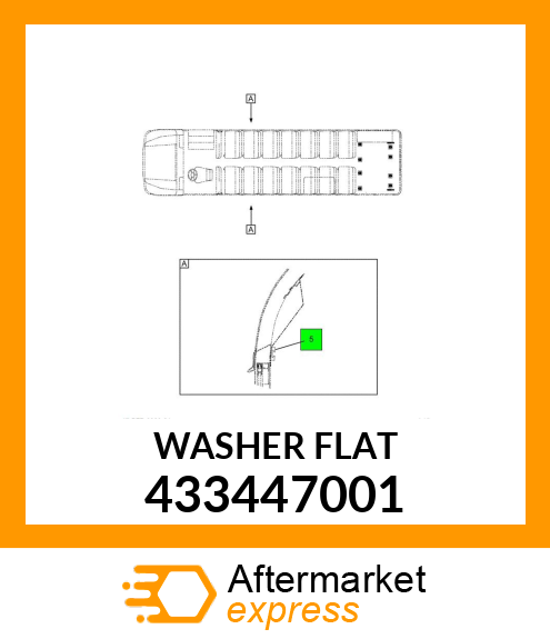 WASHER FLAT 433447001