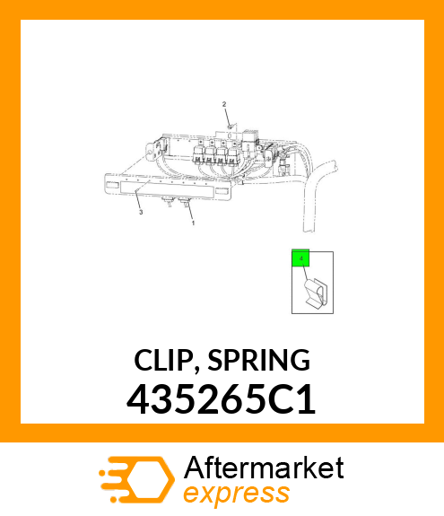 CLIP, SPRING 435265C1