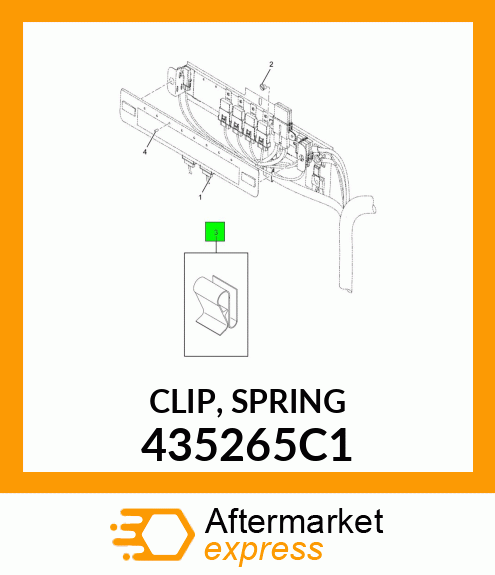 CLIP, SPRING 435265C1