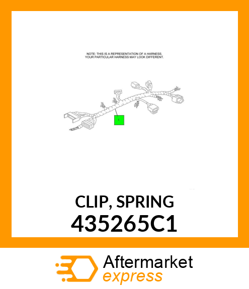 CLIP, SPRING 435265C1