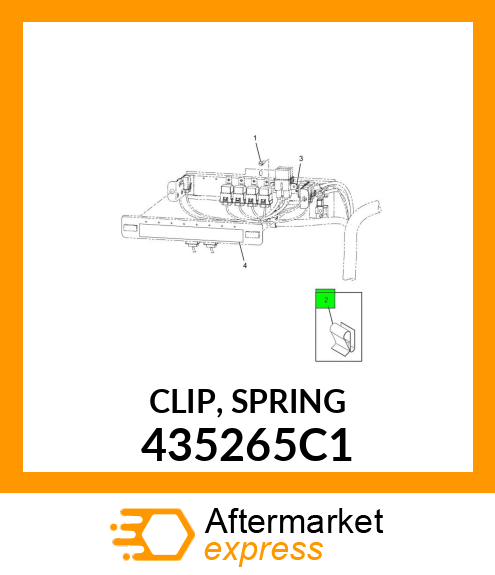 CLIP, SPRING 435265C1